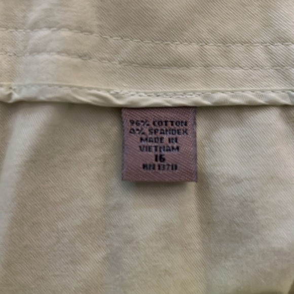 Cotton/spandex pants with large cuff size 16 - Picture 8 of 8